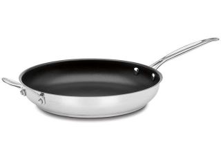Cuisinart 722 30HNS Chef's Classic Non Stick Stainless 12" Skillet