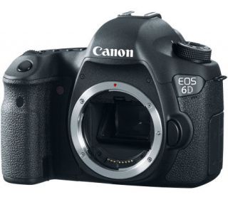 Canon EOS 6D 20.2MP DSLR Camera Body Only (Lens Required)   E271905 —