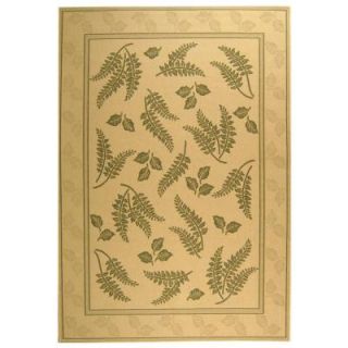 Safavieh Courtyard Natural/Olive 6 ft. 7 in. x 9 ft. 6 in. Indoor/Outdoor Area Rug CY0772 1E01 6