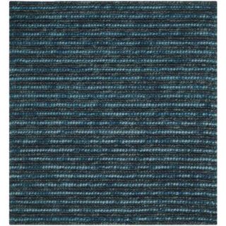 Safavieh Bohemian Dark Blue and Multicolor Square Indoor Hand Knotted Area Rug (Common 6 x 6; Actual 72 in W x 72 in L x 0.5 ft Dia)