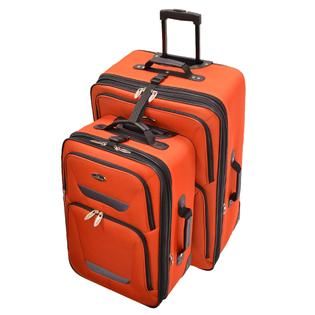 Traveler  Westport 4 Piece Luggage Set, Orange