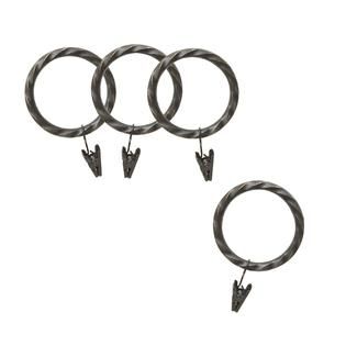 BCL Heavy Duty Clip Rings for 1.25 inch Diameter Rod Sets, Set of 14