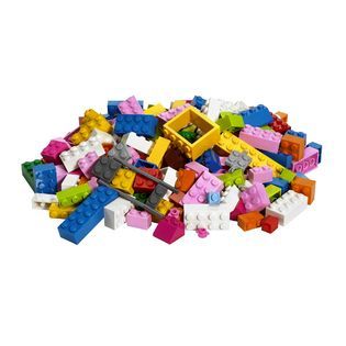 LEGO Pink Brick Box Largelegopink Bric Box Lg 5560   Toys & Games