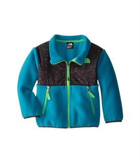 The North Face Kids Denali Jacket (Toddler) Recycled TNF Black/Snorkel Blue