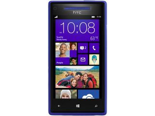 HTC Windows Phone 8X 8GB 4G LTE Blue 8GB Unlocked Cell Phone 4.3"