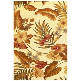 Kas Rugs Tropic Sun Ivory 5 ft. 3 in. x 7 ft. 7 in. Area Rug LIF545953X77