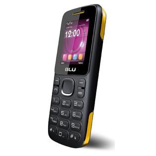 BLU  Zoey T176 Unlocked GSM Dual SIM Cell Phone   Black/Yellow