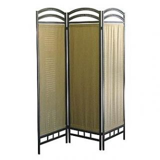 Ore 3 Panel Room Divider   Pewter   Home   Furniture   Accent