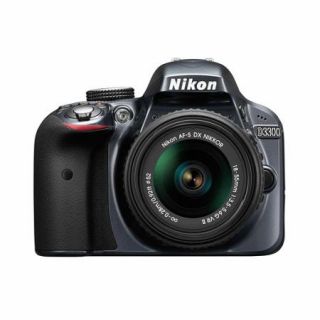 Nikon D3300 Digital SLR with 24.2 Megapixels and 18 55mm Lens Included (Available in multiple colors)