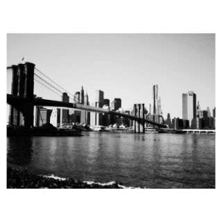 Brooklyn Bridge III by Ariane Moshayedi Photographic Print on Canvas