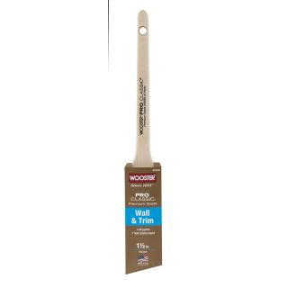 Wooster Polyester Thin Angle Sash Paint Brush (Common 1.5 in; Actual 1.6 in)