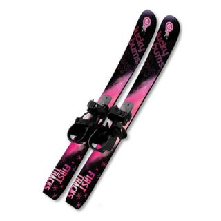 Lucky Bums Kids Beginner Snow Skis without Poles