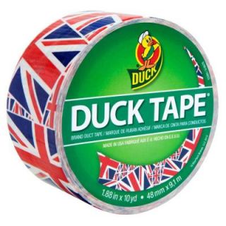 Duck 1.88 in. x 10 yds. Union Jack Duct Tape 282221