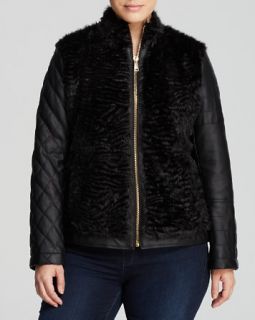 Marina Rinaldi Nelson Faux Fur Jacket