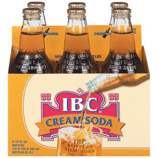 IBC 12 Oz Cream Soda 6 PK GLASS BOTTLES   Food & Grocery   Beverages