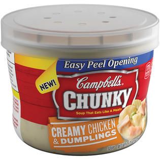 Campbells Creamy Chicken & Dumplings Soup   Food & Grocery   General