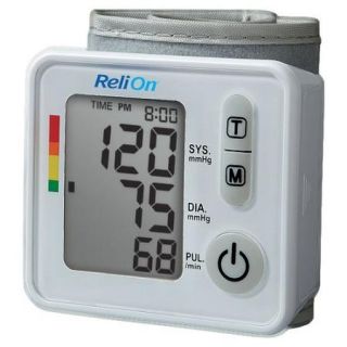 ReliOn Wrist Blood Pressure Monitor, BP200W