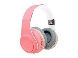 Fanny Wang Pink/White FW 2003 PNK WHI 3.5mm Connector Over Ear Headphone (Pink/White)