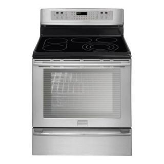 Frigidaire Professional 30 in. 6.0 cu. ft. Electric Range with Self Cleaning Convection Oven in Stainless Steel FPEF3081MF