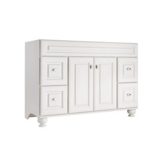 Diamond Fresh Fit Britwell Cream Traditional Bathroom Vanity (Common 48 in x 21 in; Actual 48 in x 21 in)