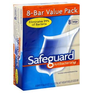 Deodorant Soap, Triclocarban Antibacterial, Value Pack, 8   4 oz (113