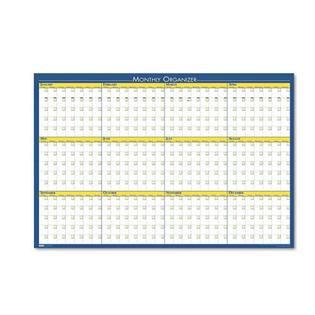 House of Doolittle 12 Month Laminated Wall Planner   Office Supplies