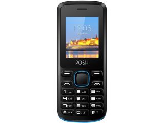 Posh Mobile Lynx A100 Cellphone Quad Band GSM Unlocked Worldwide Dual SIM   Black/Red