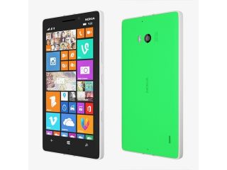 Nokia Lumia 930 Rm 1045 GREEN Snapdragon 800 Quad Core 2.2GHz 5.0" 32GB 20MP Windows 8.1 Unlocked International Model Phone