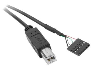SIIG USB 2.0 B Type to 5 Pin Header Cable