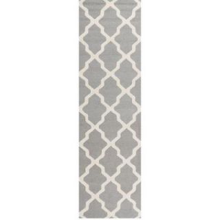 Safavieh Cambridge Silver/Ivory 2 ft. 6 in. x 10 ft. Runner CAM121D 210