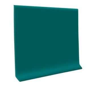 ROPPE 700 Series Peacock 4 in. x 1/8 in. x 48 in. Thermoplastic Rubber Wall Base Cove (30 Pieces) 40C74P118