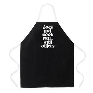 Attitude Aprons Does Not Cook Well   Home   Kitchen   Kitchen Linens