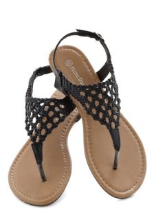 Be Weave What You See Sandal  Mod Retro Vintage Sandals