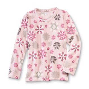 Pink K   Womens Pajama Top, Pants & Socks   Snowflakes
