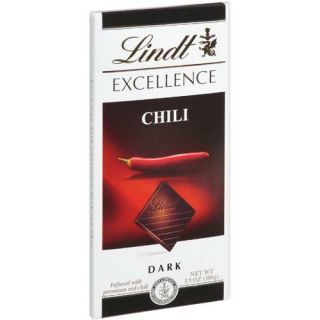 Lindt Excellence Chili Dark Chocolate, 3.50 oz