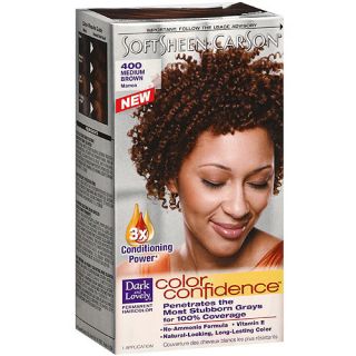 Dark and Lovely Color Confidence #400, Medium Brown 1 ea