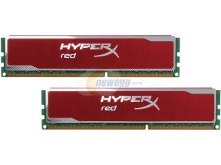 HyperX XMP Blu Red Series 16GB (2 x 8GB) 240 Pin DDR3 SDRAM DDR3 1600 Desktop Memory Model KHX16C10B1RK2/16X