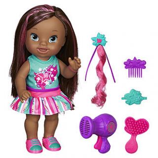 Baby Alive Play ‘n Style Christina Doll (African American)   Toys