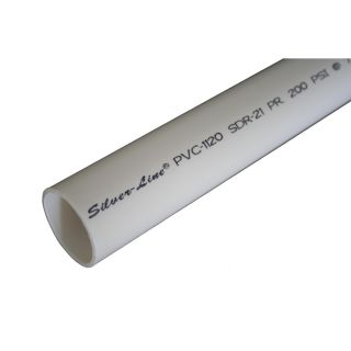 Silver Line Plastics 3/4 in x 20 ft 200 PSI SDR 21 PVC Pipe