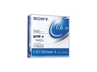 Sony LTX800G LTO Ultrium 4 Barcoded Data Cartridge
