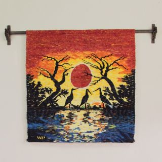 Wool Sunset in Manu Tapestry (Peru)   11841170  