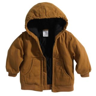 Carhartt Toddler Boys Active Jacket With Quilted Flannel Lining 614234