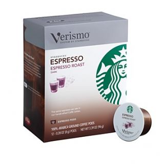 Starbucks Verismo Espresso Pods, 12ct