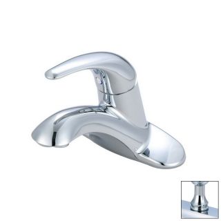 Pioneer Industries Legacy Polished Chrome 1 Handle 4 in Centerset Bathroom Faucet