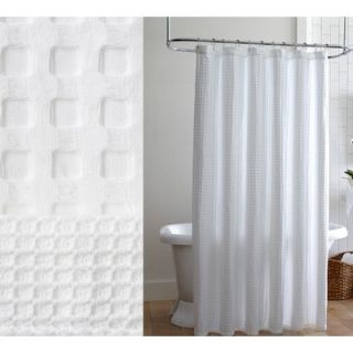 Peacock Alley Waffle Shower Curtain