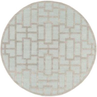 Artistic Weavers Arise Addison Powder Blue 3 ft. 6 in. x 3 ft. 6 in. Round Indoor Area Rug AWRS2139 36RD