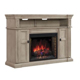 Wyatt 28 inch Classic Flame Indoor Electric Infrared Fireplace Media