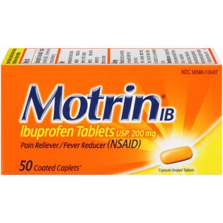 Motrin Coated Caplets Posted 4/11/2013 IB 50 CT BOX   Health