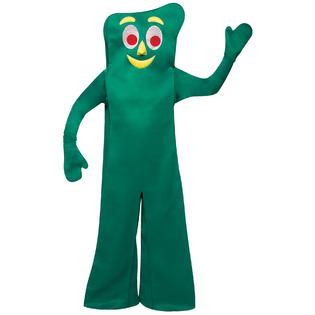 Gumby Gumby Adult Halloween Costume Size One Size Fits Most