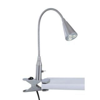 Illumine 1 Light Clip On Lamp Polished Steel Finish CLI LS446019